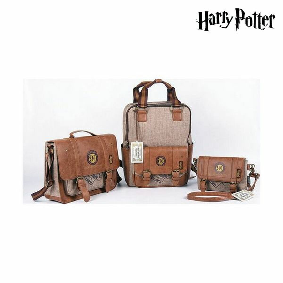 Naramna Torbica Harry Potter Rjava