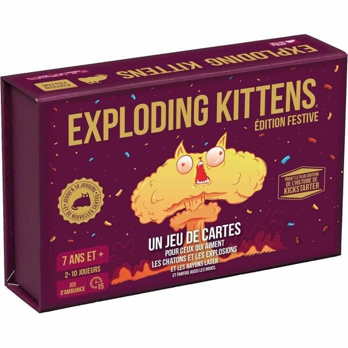 Bordspel Asmodee Exploding Kittens: Festive Edition