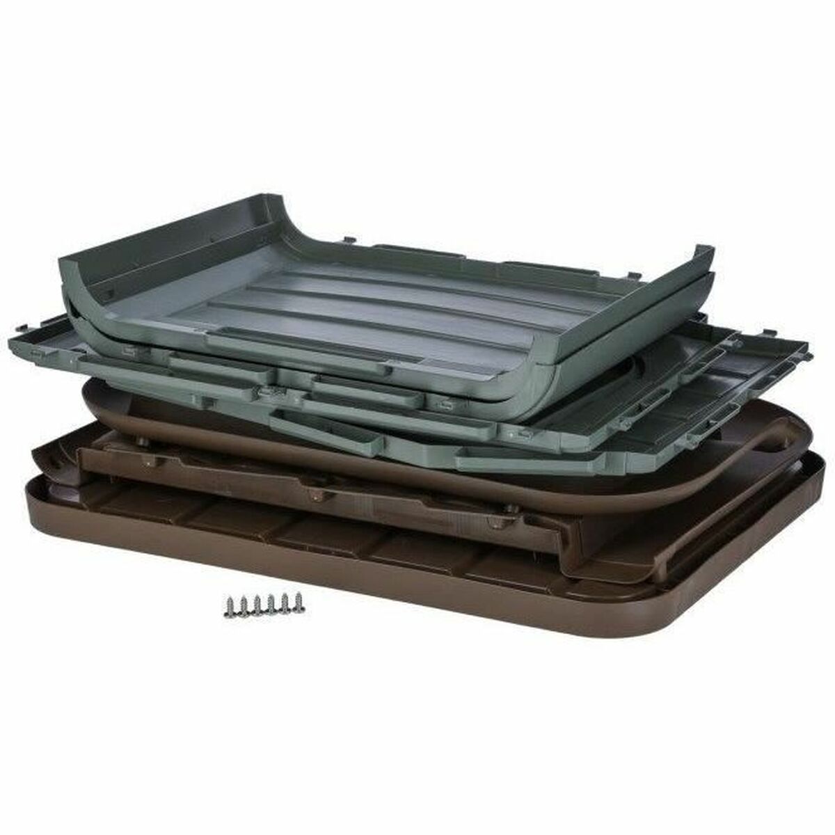 Stand Kerbl Grau 100 % Recycelter