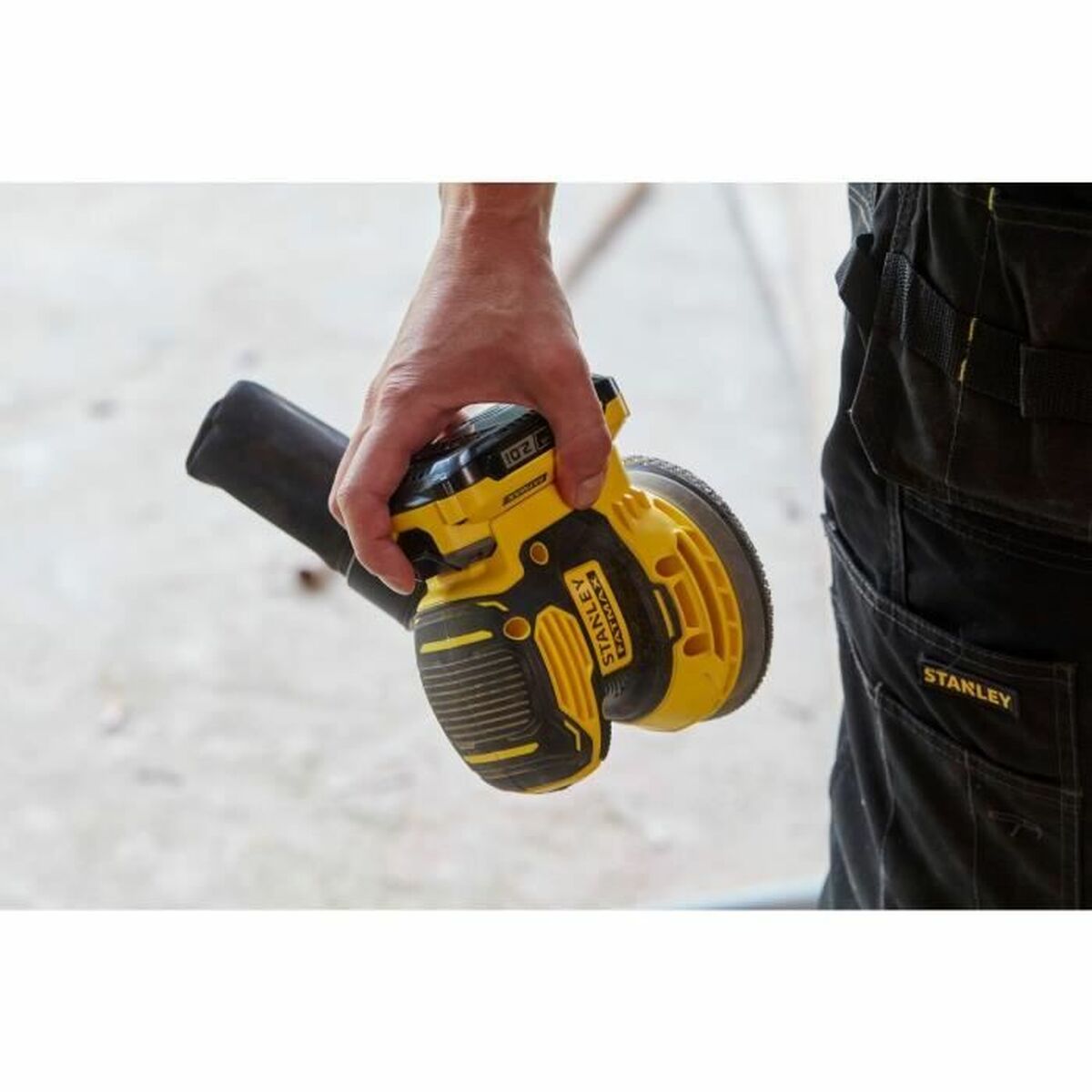 Tilfeldig orbitalsliper Stanley 18 V