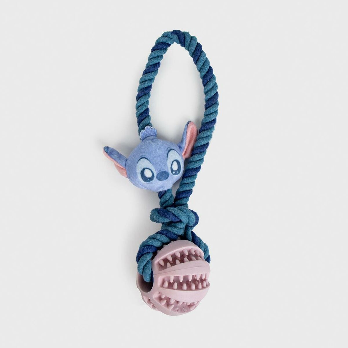 Hundleksak Stitch Blå Polyester Bomull TPR