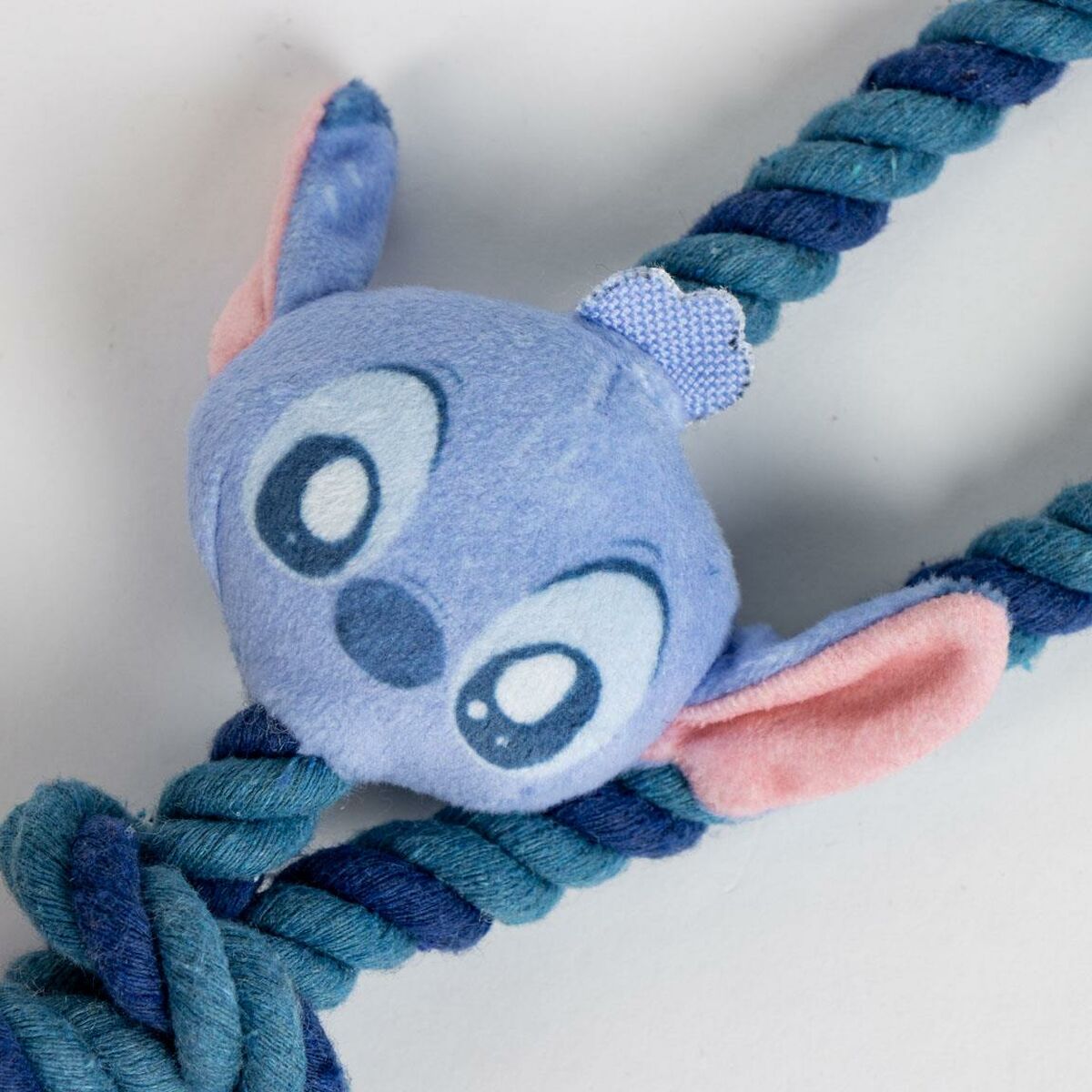 Hundleksak Stitch Blå Polyester Bomull TPR