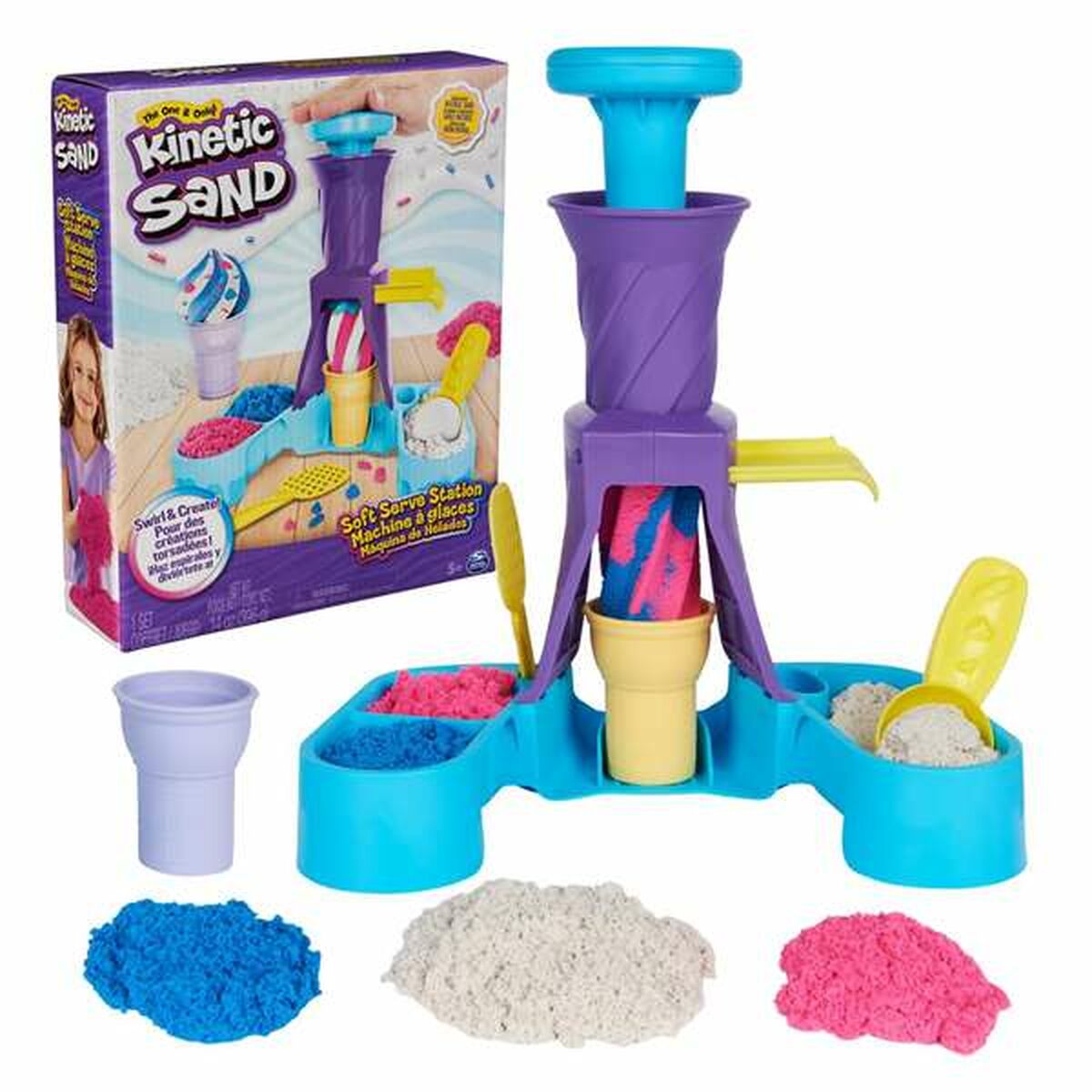 magiczny piasek Spin Master Machine a glaces