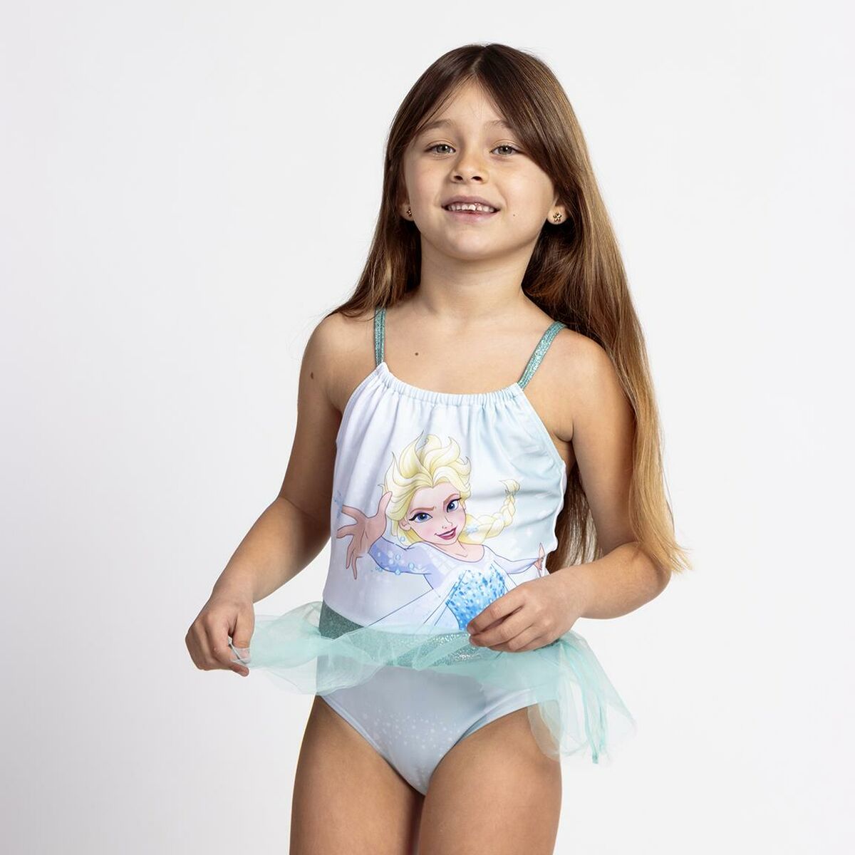 Badedrakt for jenter Frozen Turkis