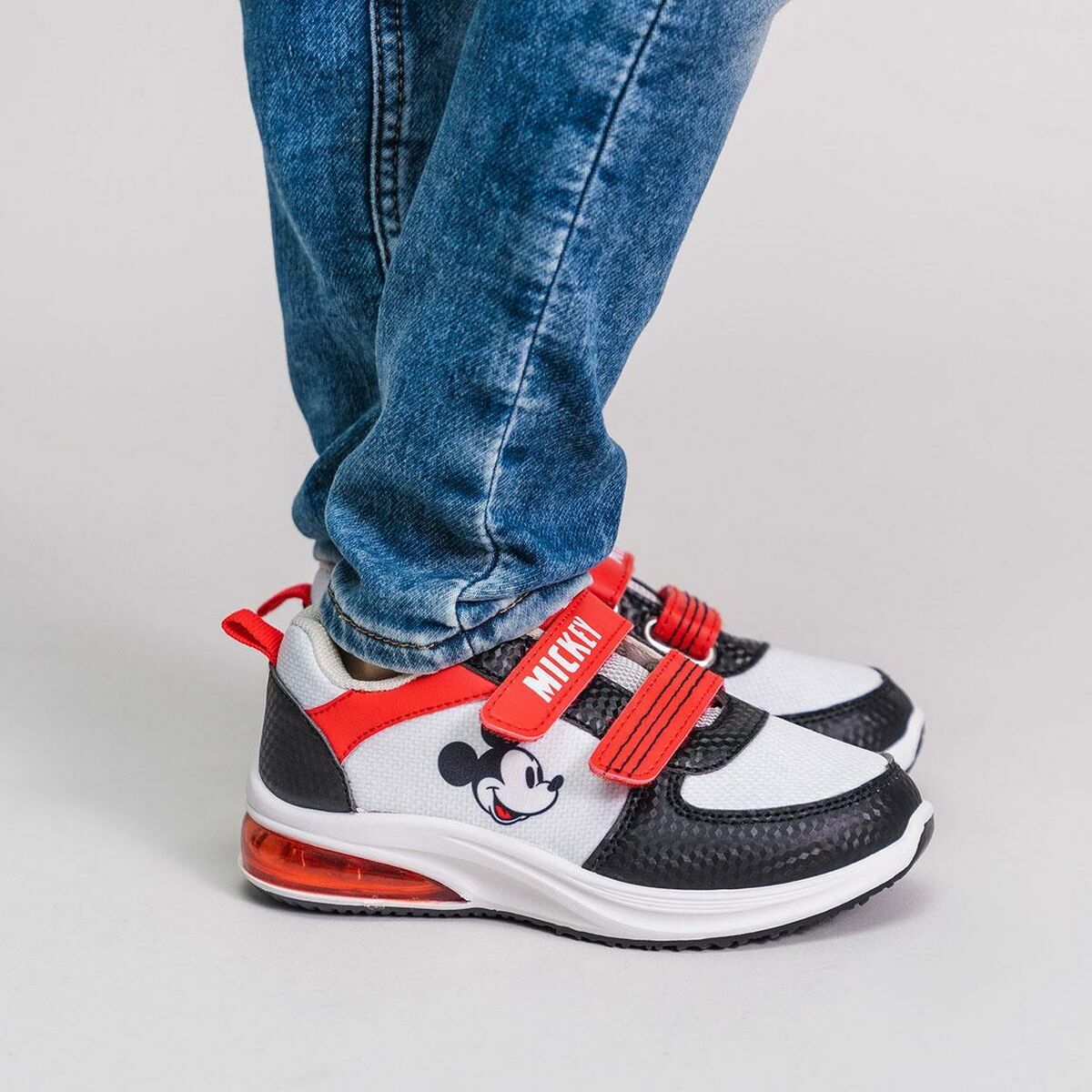 LED joggesko Mickey Mouse Grå