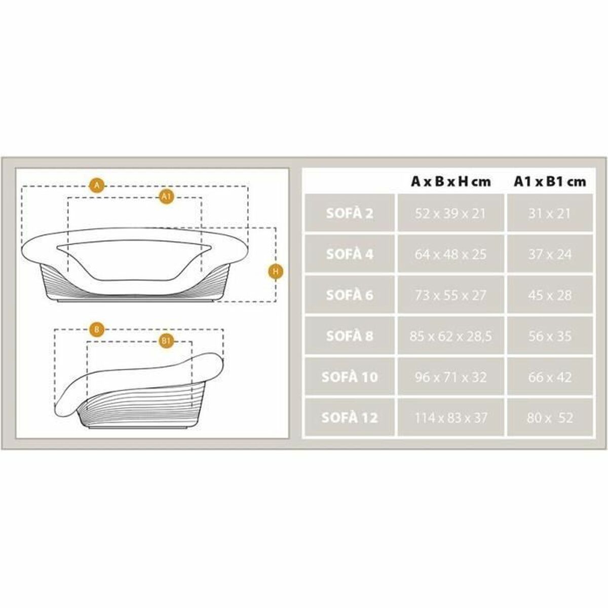 Hondenbed Ferplast