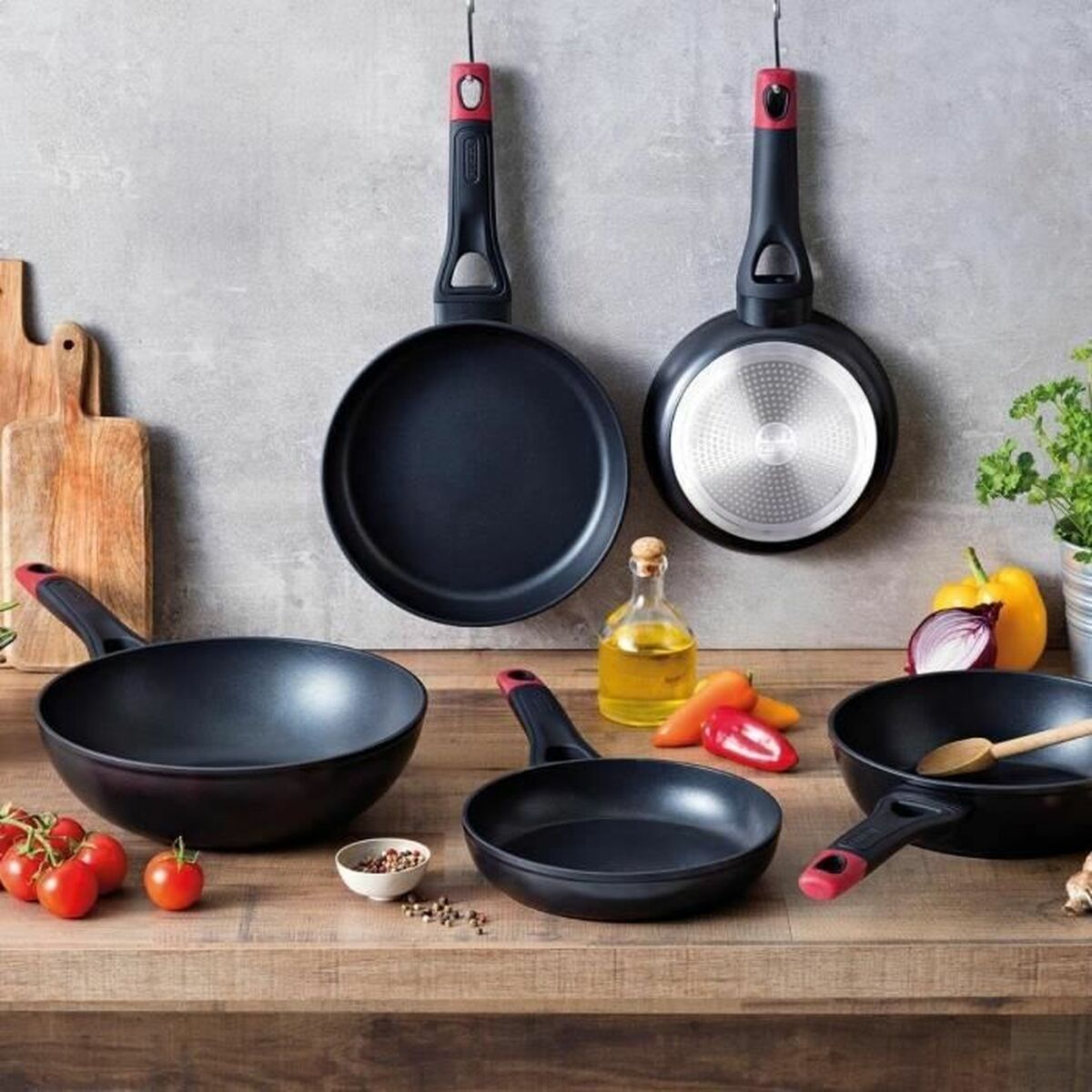 Tava Pyrex Crna Aluminij