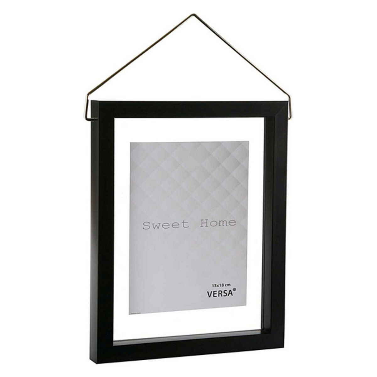 Fotoramme Diamond Plastik Sort