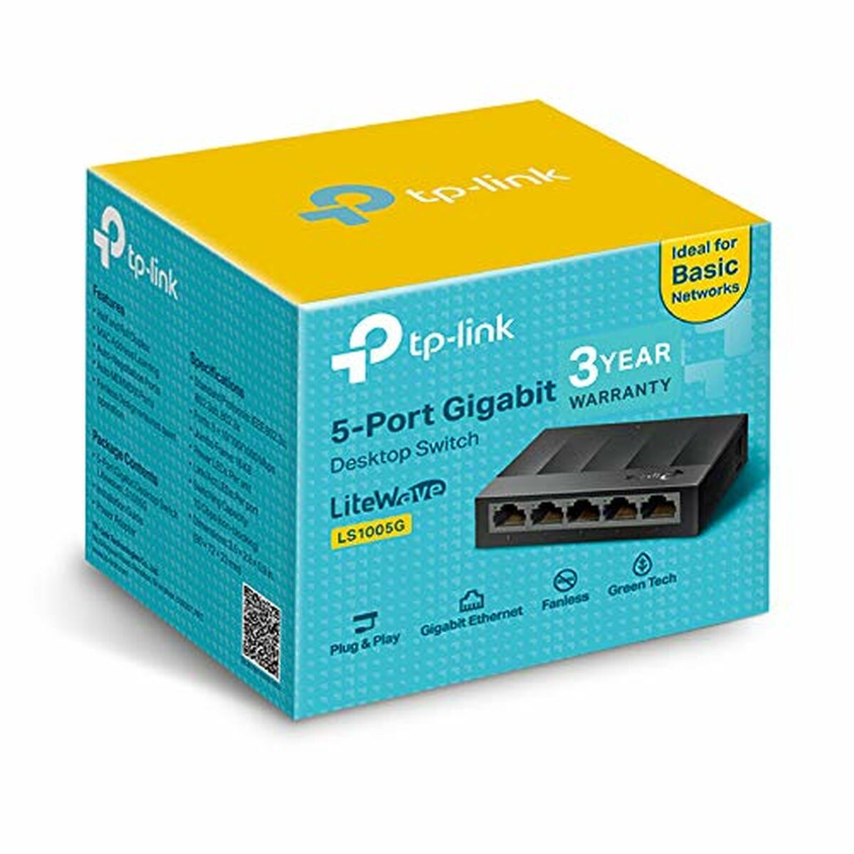 Switch TP-Link LS1005G Černý