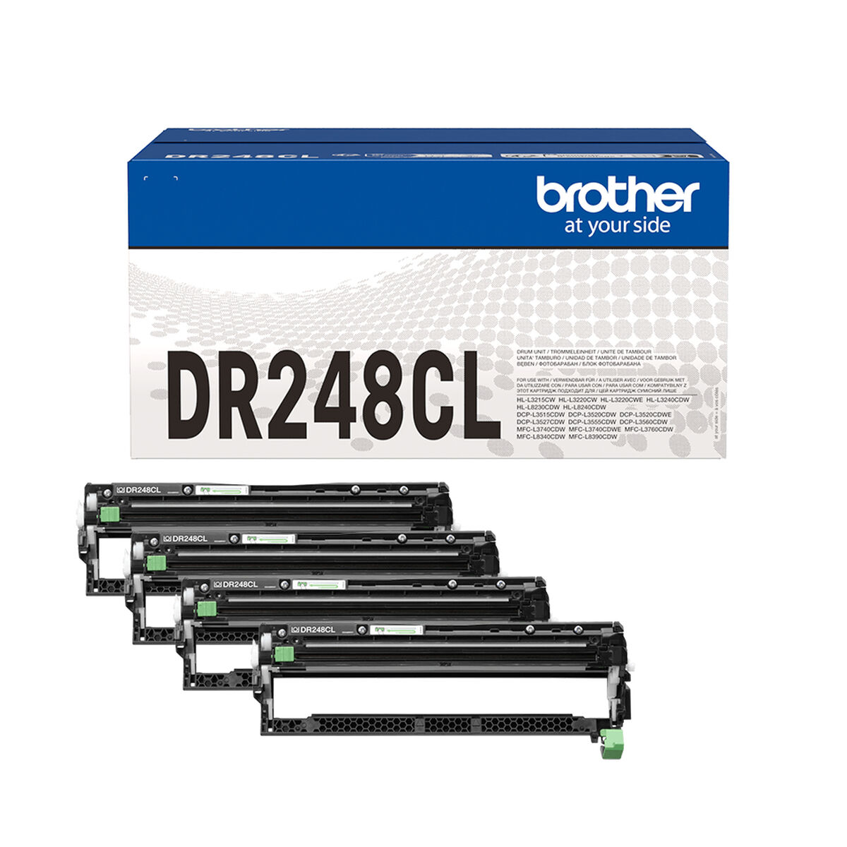 Printertromle Brother DR248CL Sort