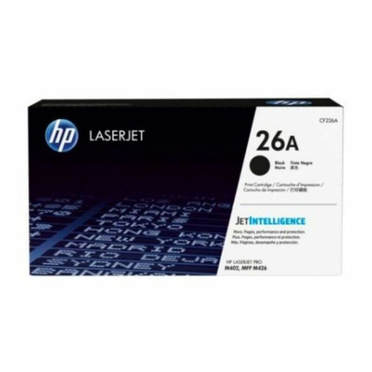 Toner HP 26A Sort