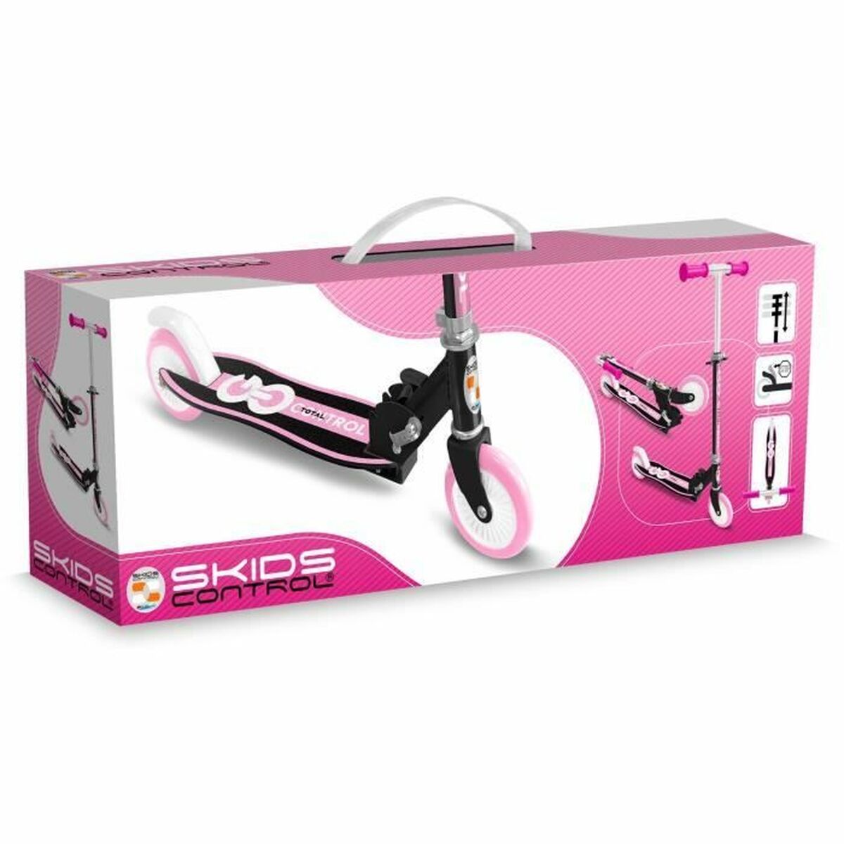 Step Stamp SKIDS CONTROL Roze