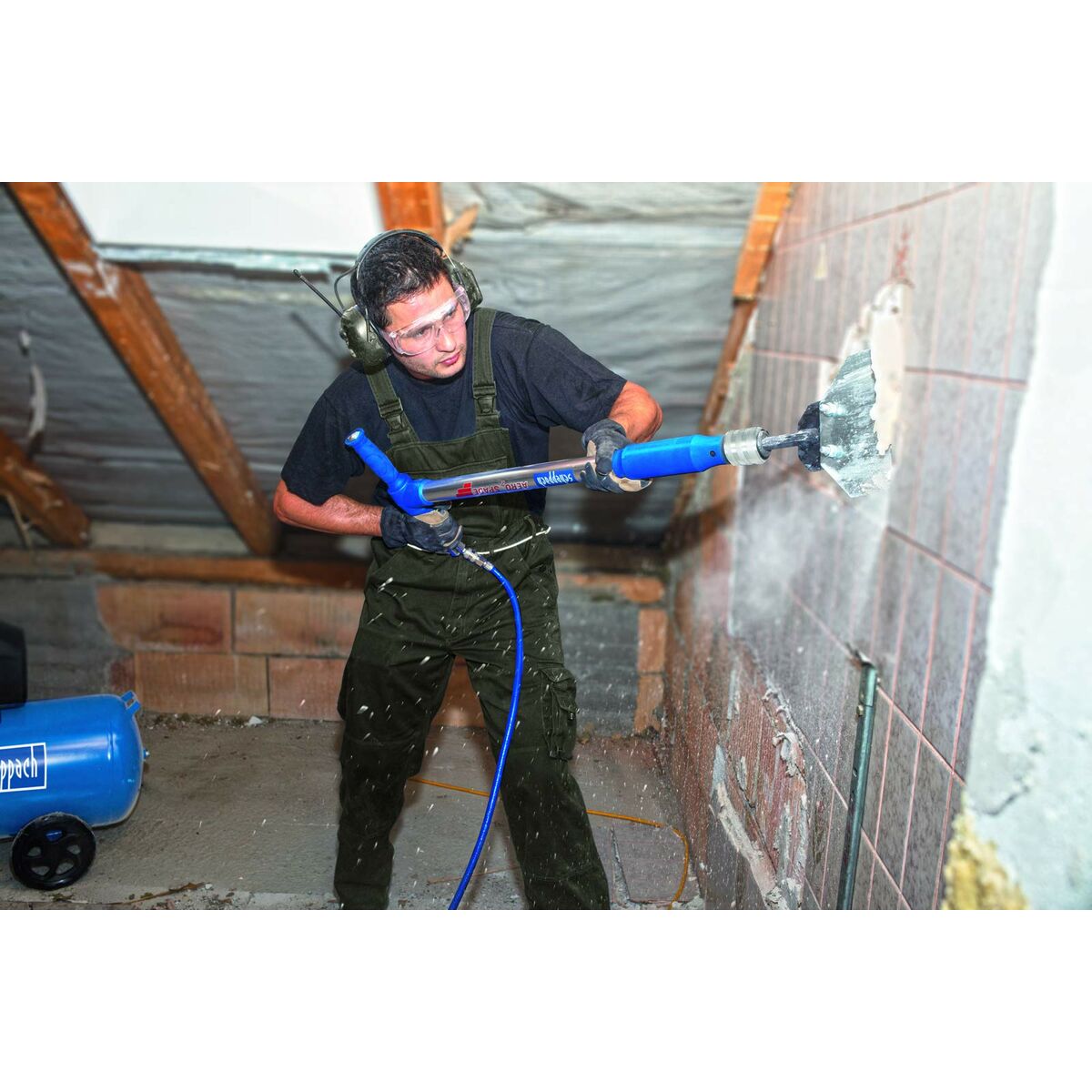 5-in-1 multitool Scheppach Aero2 Spade