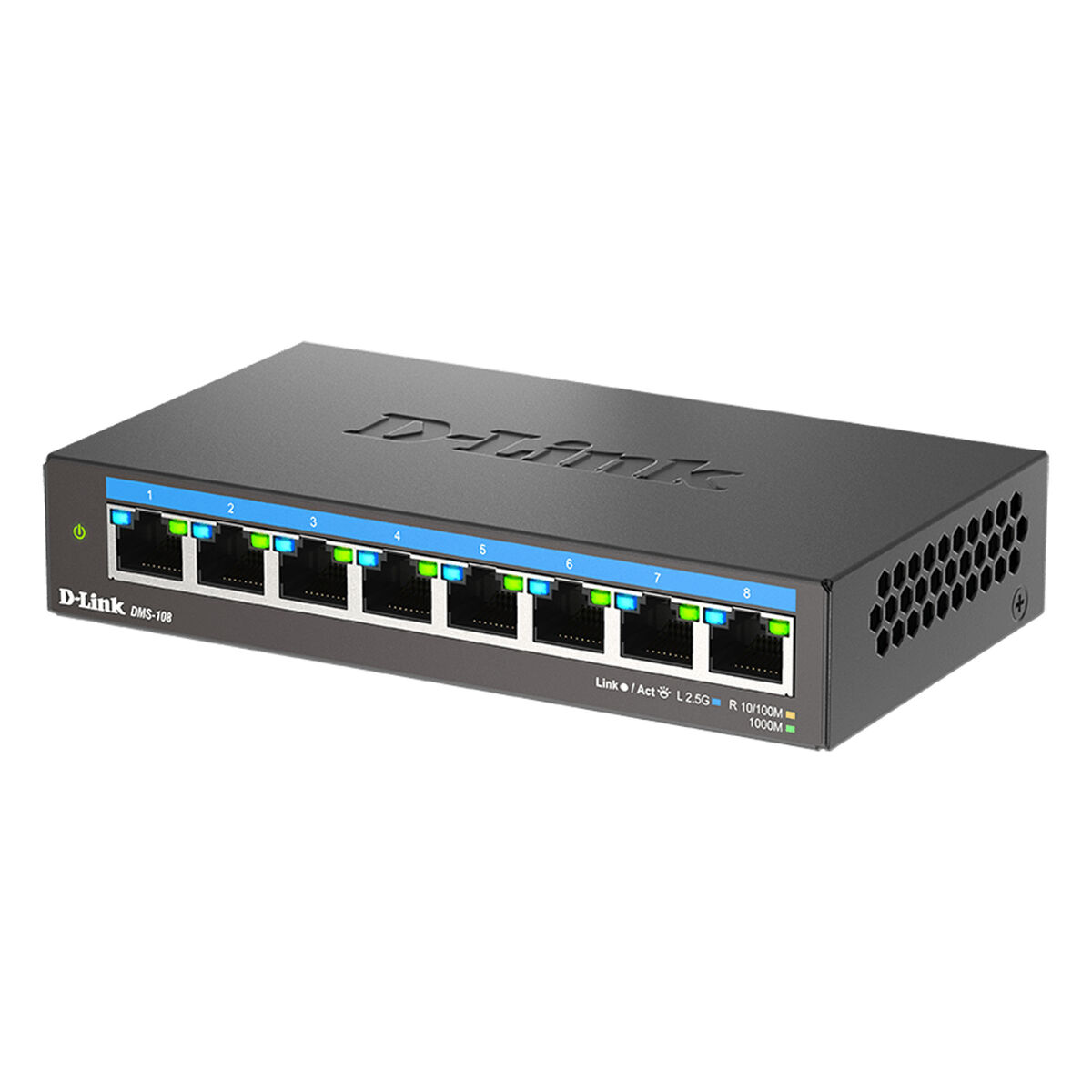 Komutatorius D-Link DMS-108/E