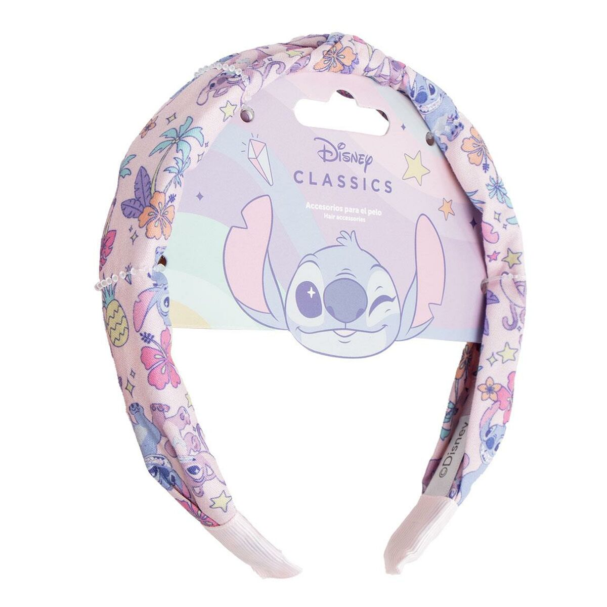 Diadema Stitch Lilás