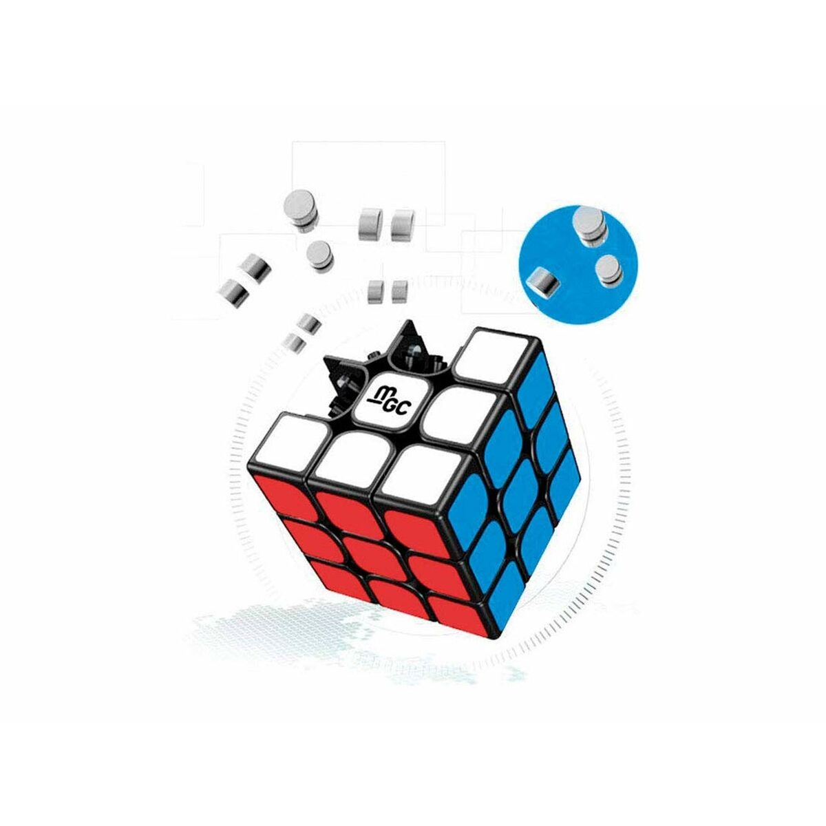 Cubo Magico Puzzle Cayro Multicolore (3 Pezzi) (3 Unità)