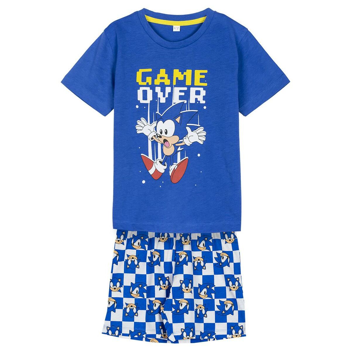 Pyjamas Barn Sonic Blå