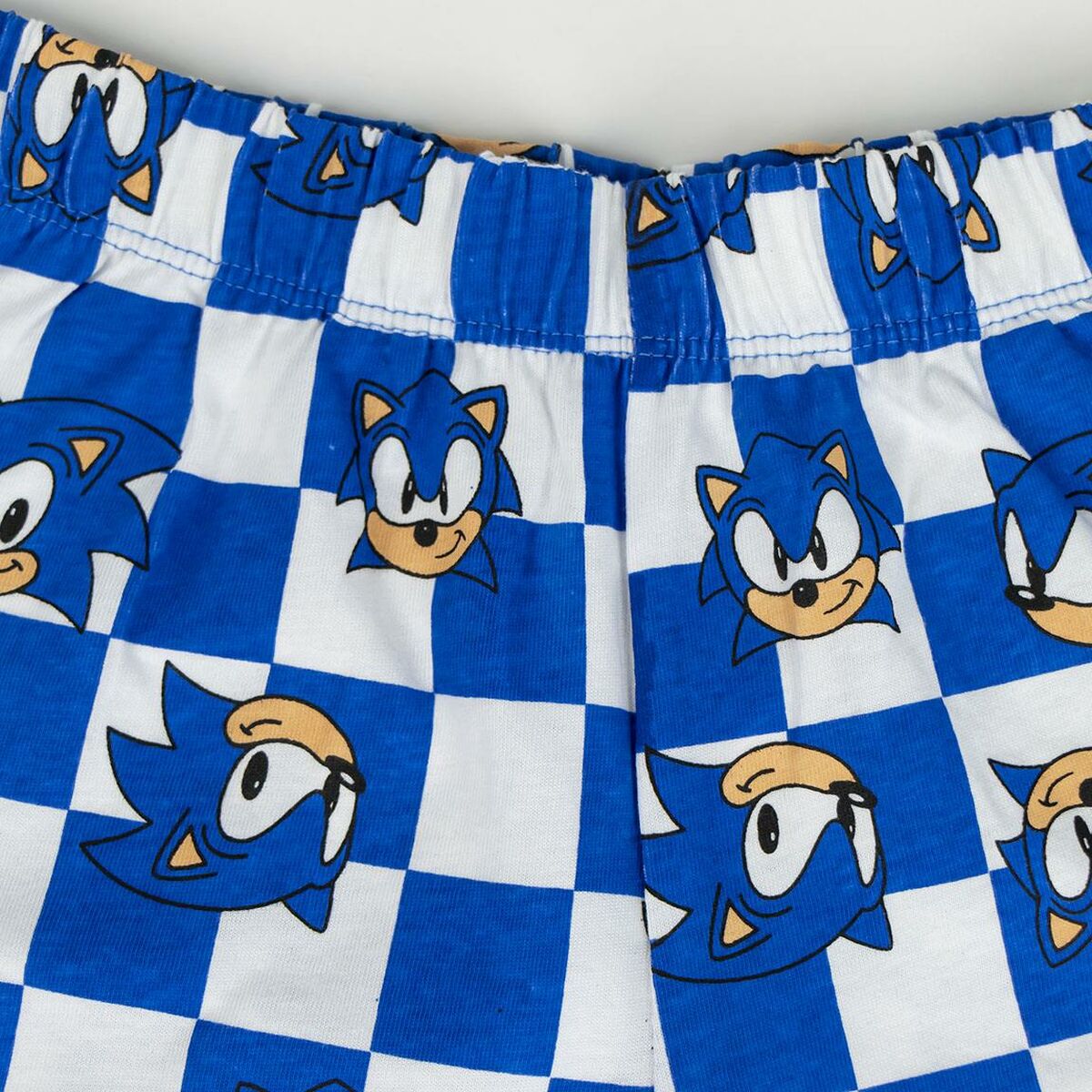 Pyžamo Dětské Sonic Modrý