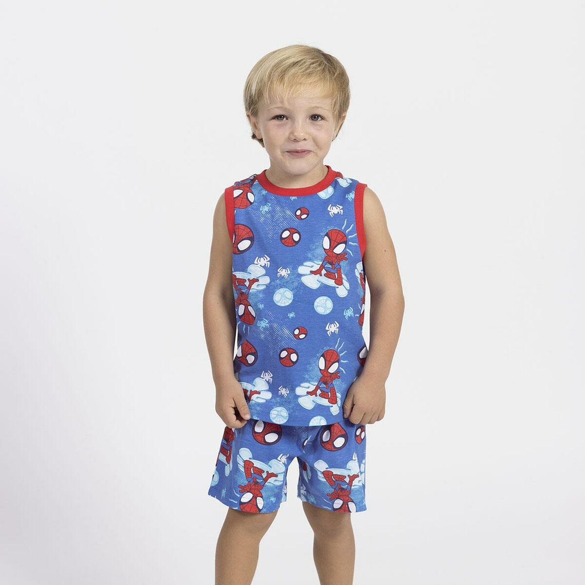 Pyjamas Barn Spidey Blå