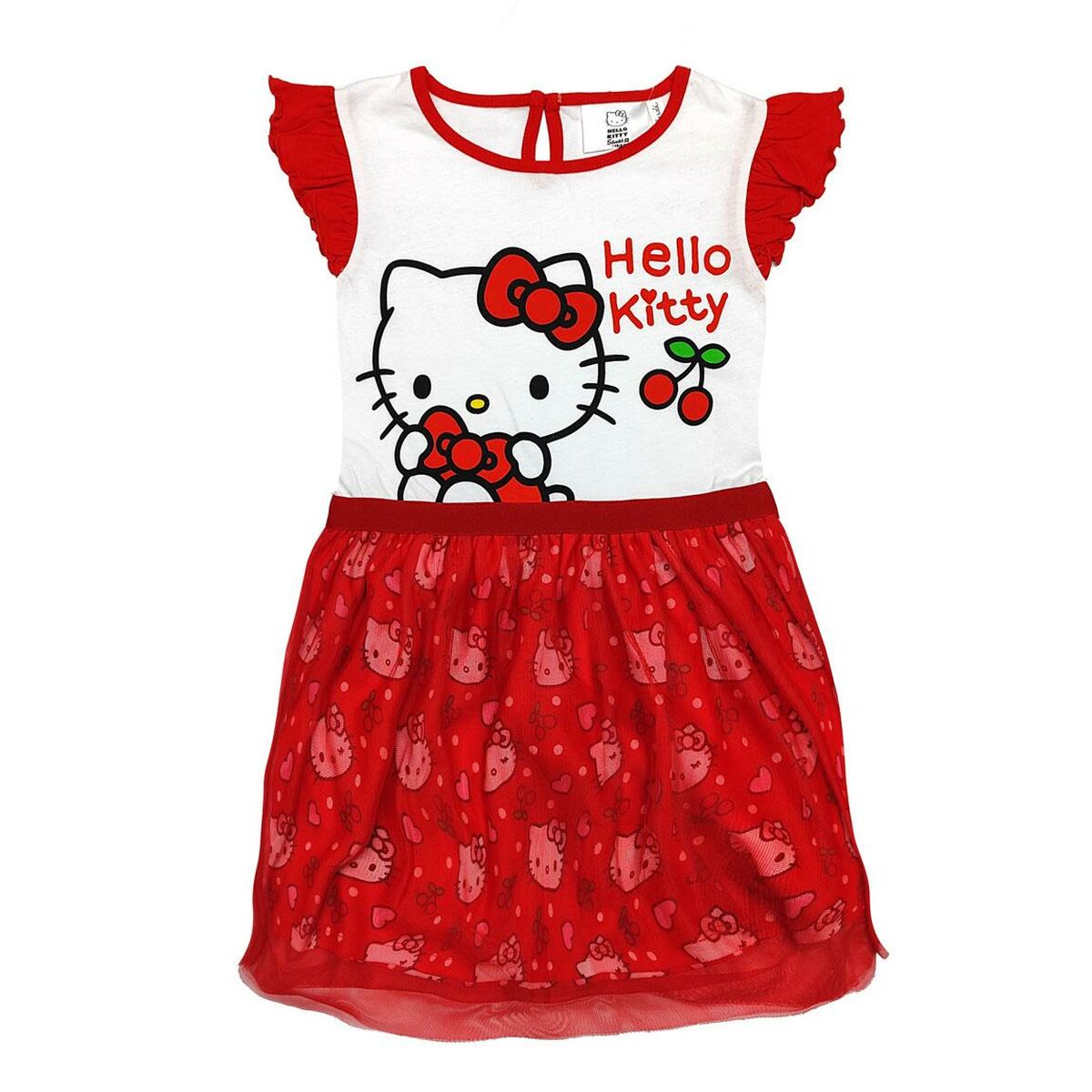 Kleid Hello Kitty Rot