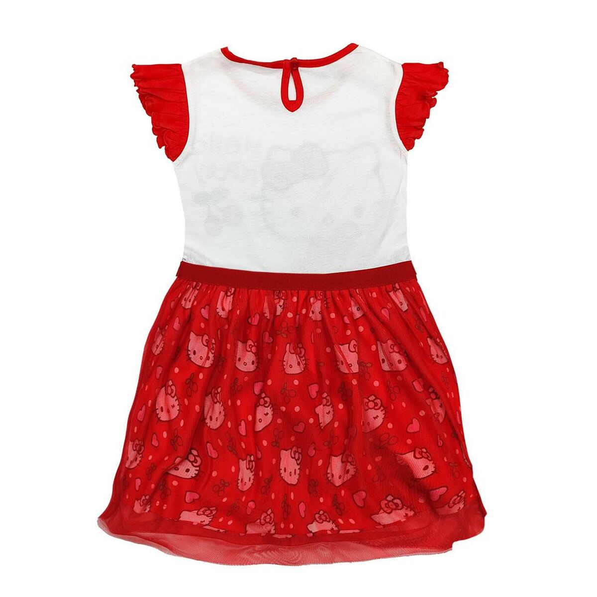 Vestito Hello Kitty Rosso