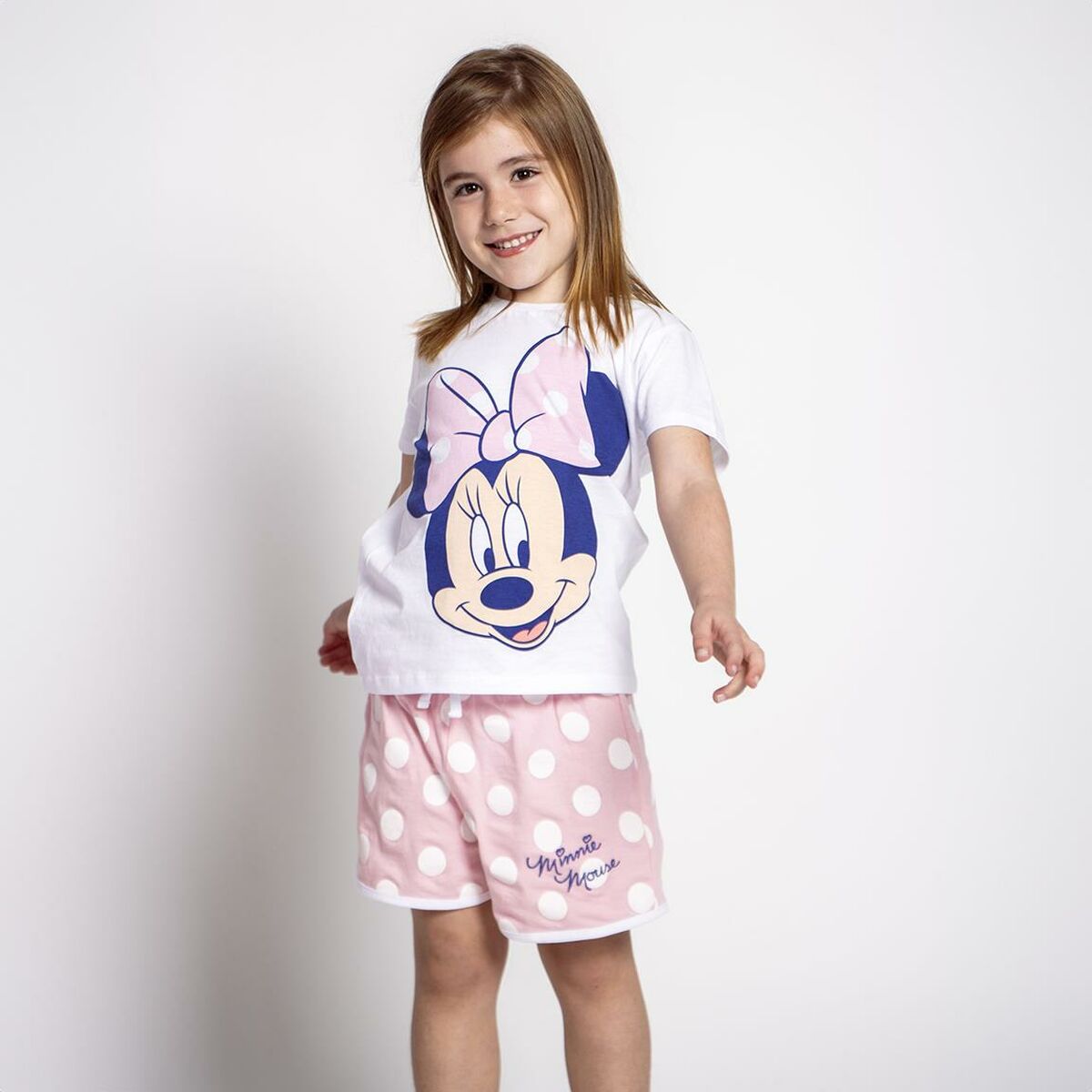 Pyjamas Barn Minnie Mouse Rosa