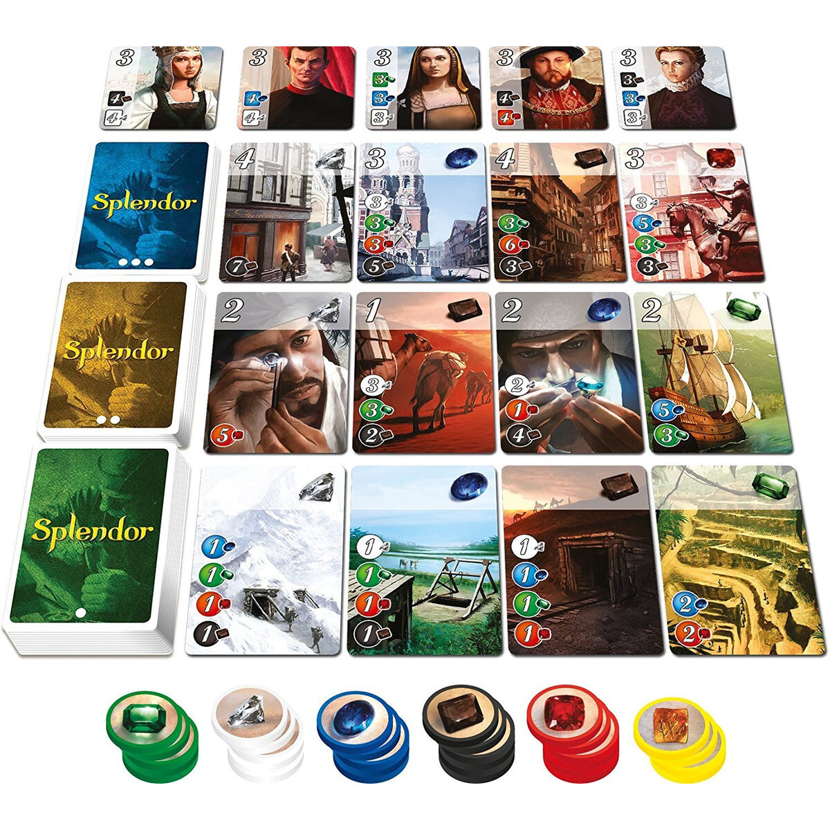Lautapeli Asmodee Splendor