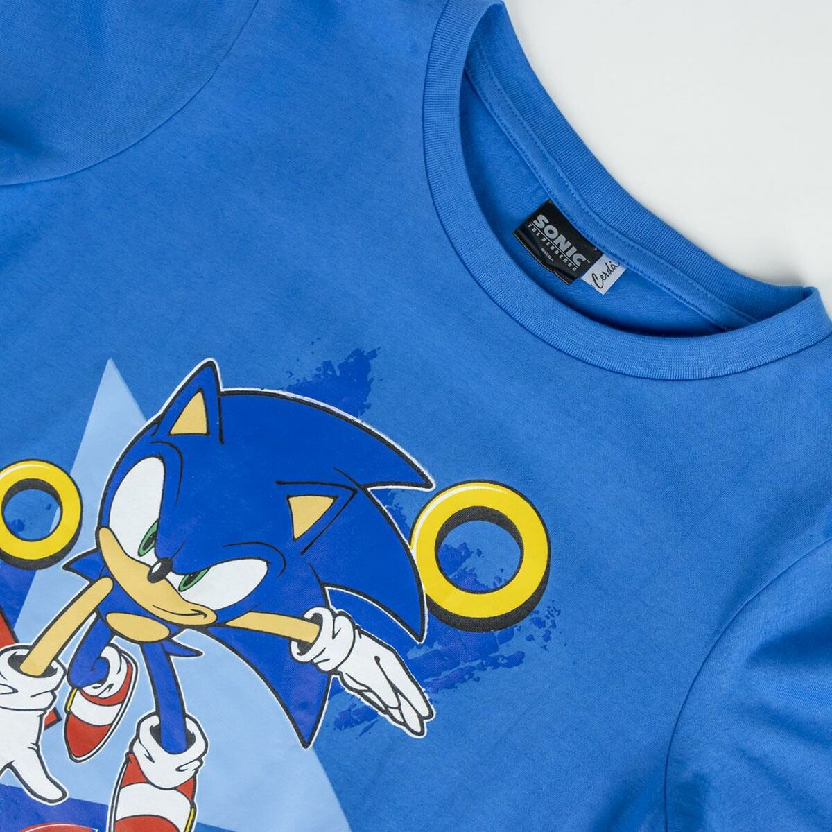 Pyžamo Dětské Sonic Modrý