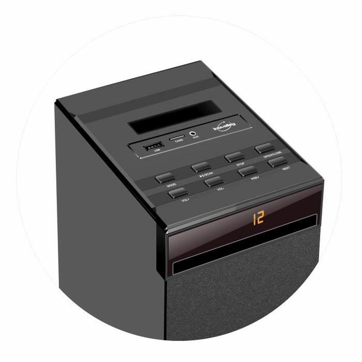 Bluetooth-lydtårn Inovalley HP32CD BTH
