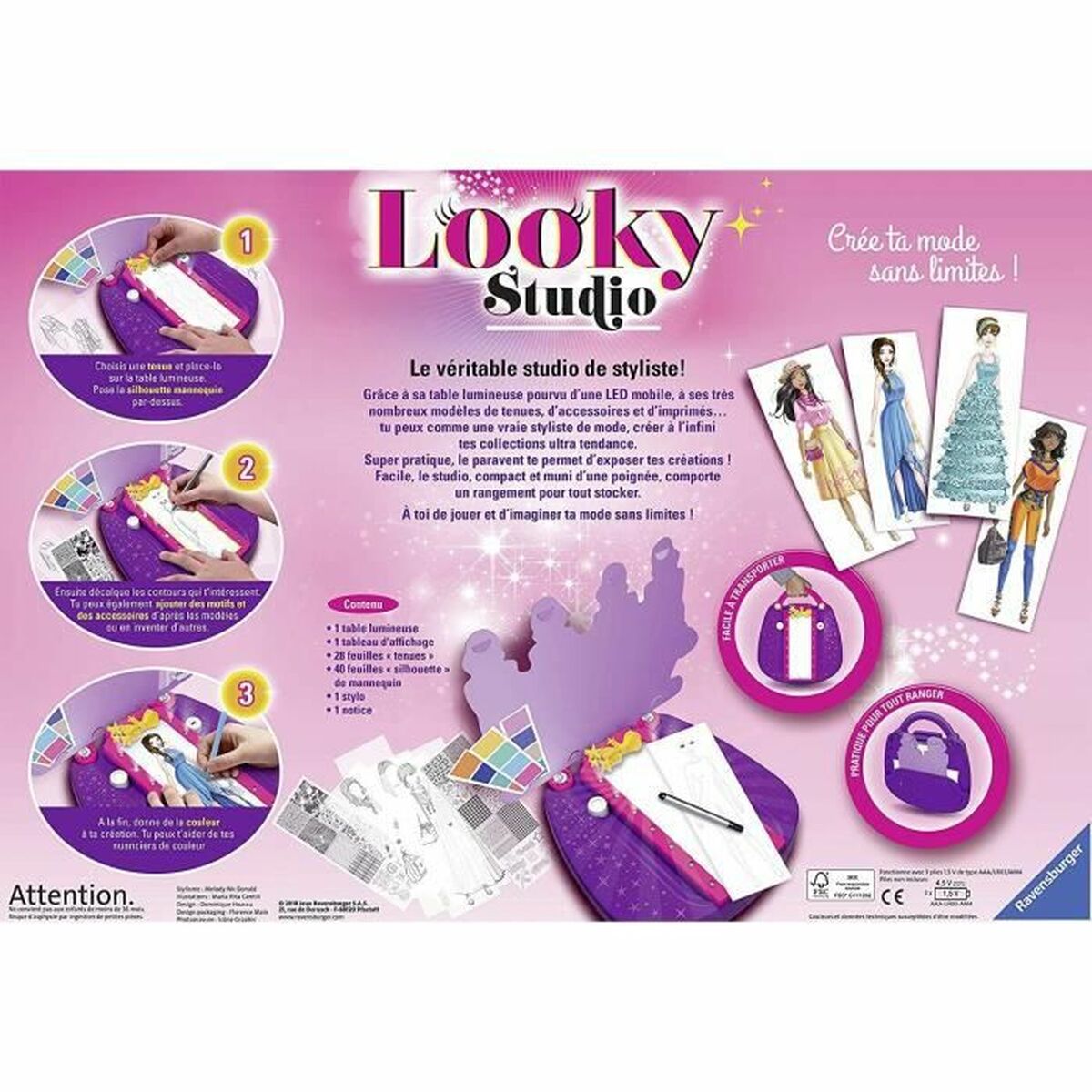 Muotistudio Ravensburger Looky Studio