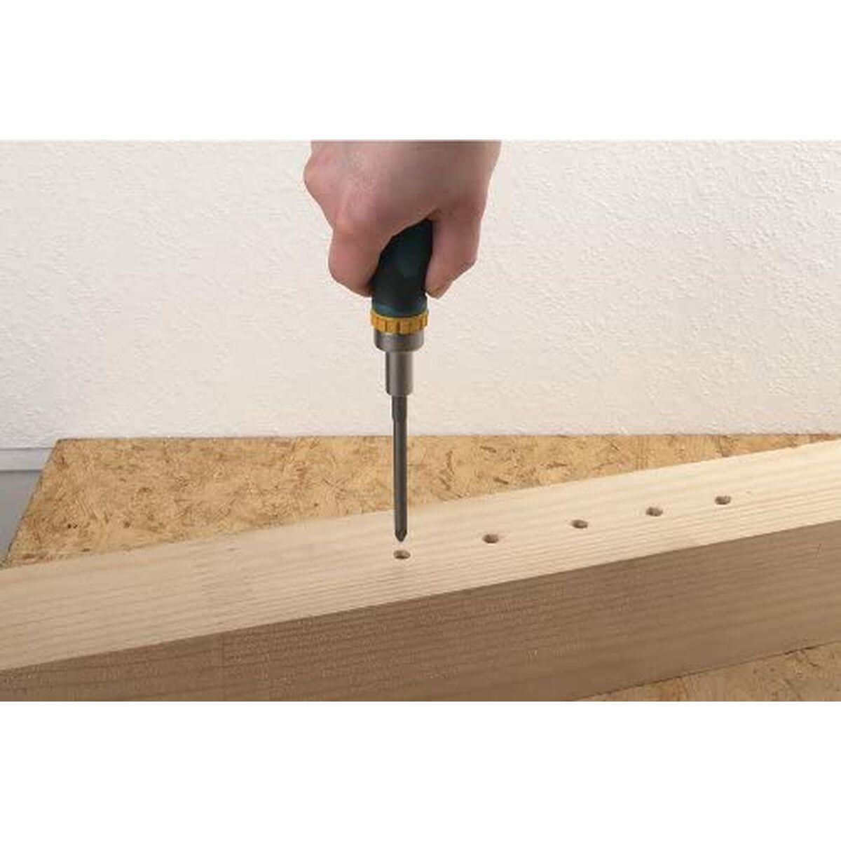 Bit set with screwdriver Wolfcraft 1237000