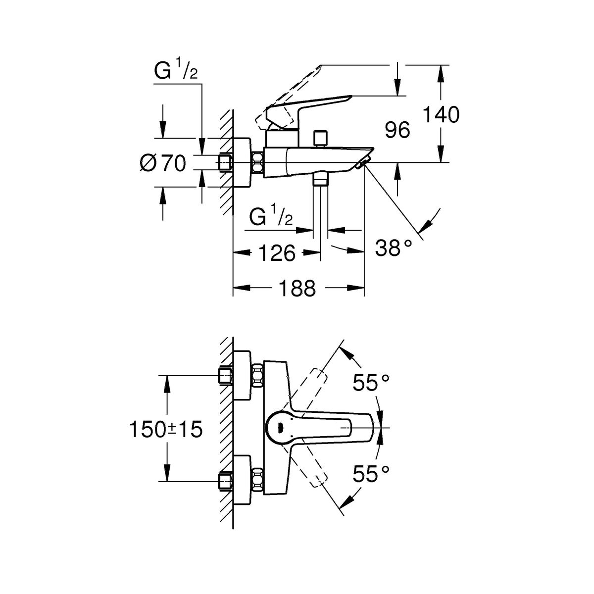 Blander Grohe 23206002