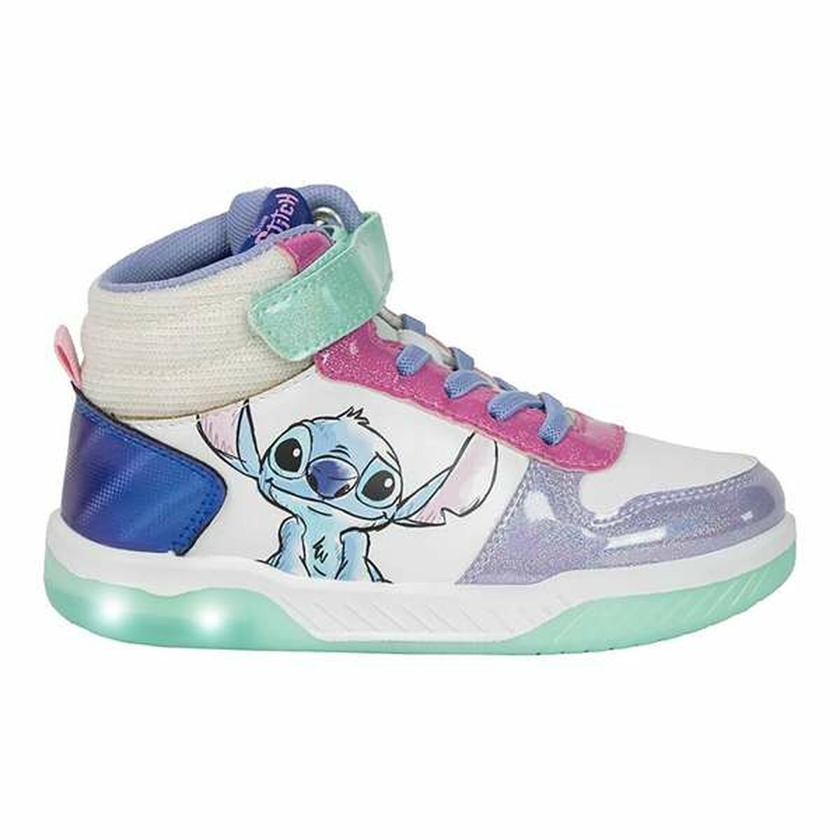 Sportschoenen met LED Stitch Wit