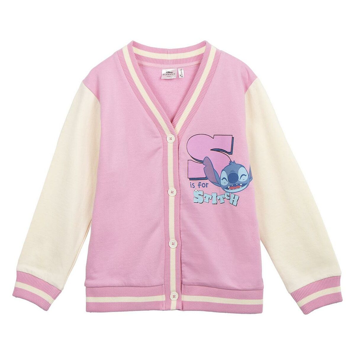 Jacka Barn Stitch Rosa