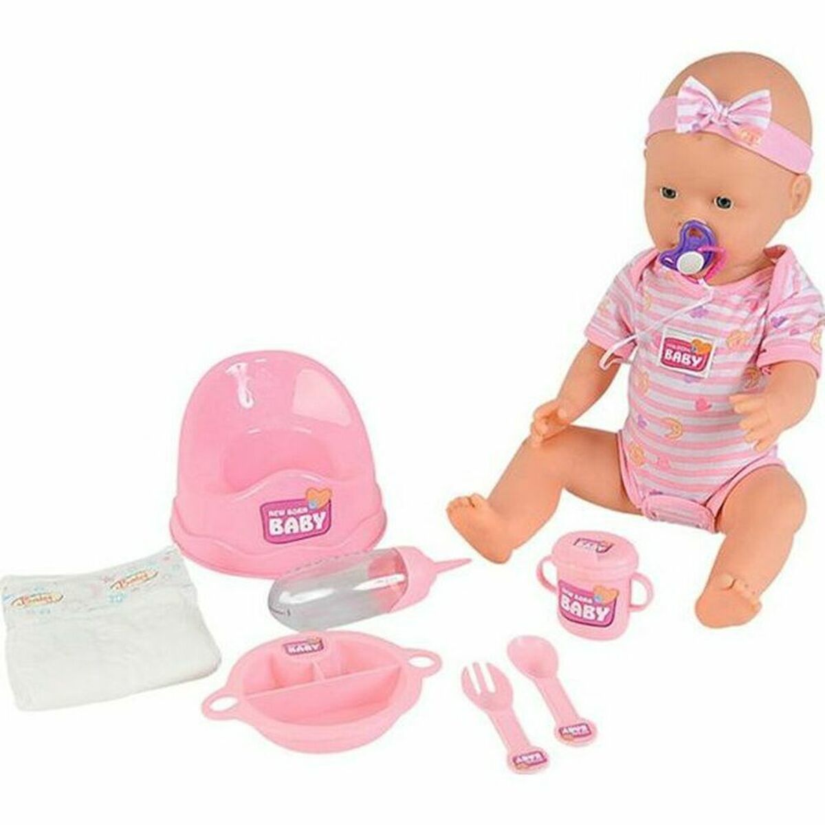 Babypop met Accessoires Drinks Pee