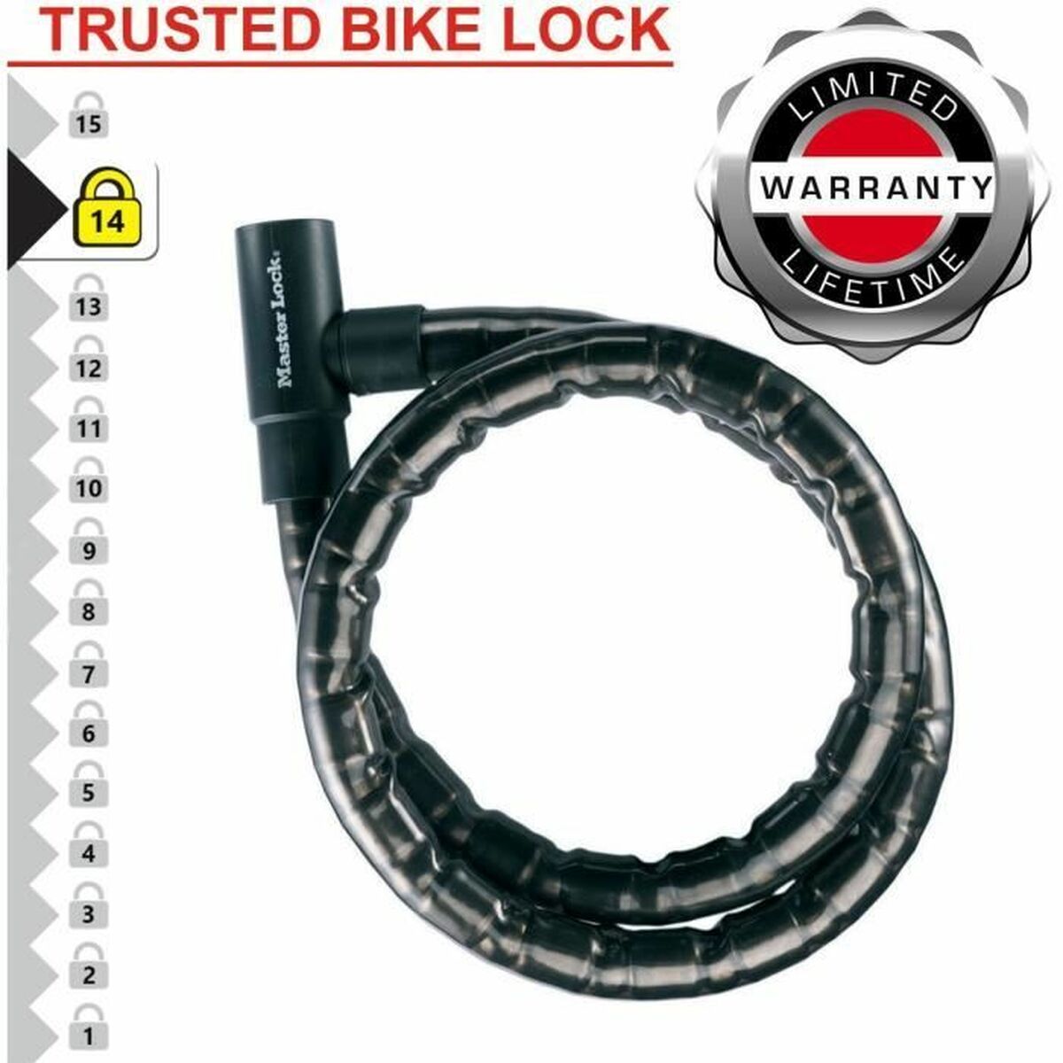 Corrente com Cadeado Master Lock