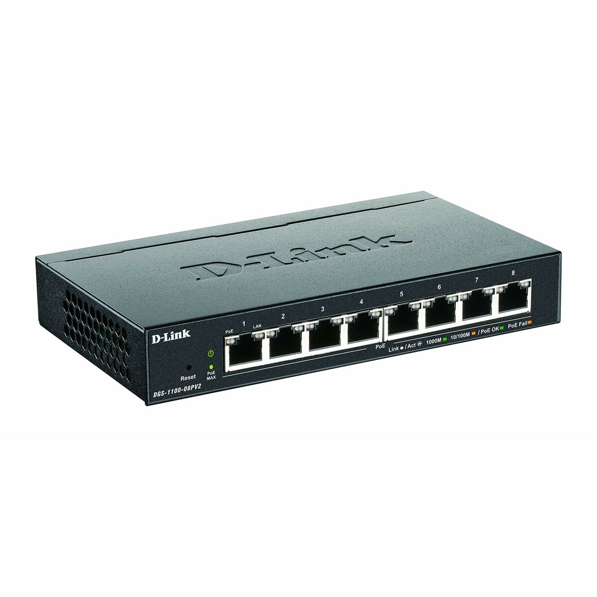 Slēdzis D-Link DGS-1100-08PV2/E