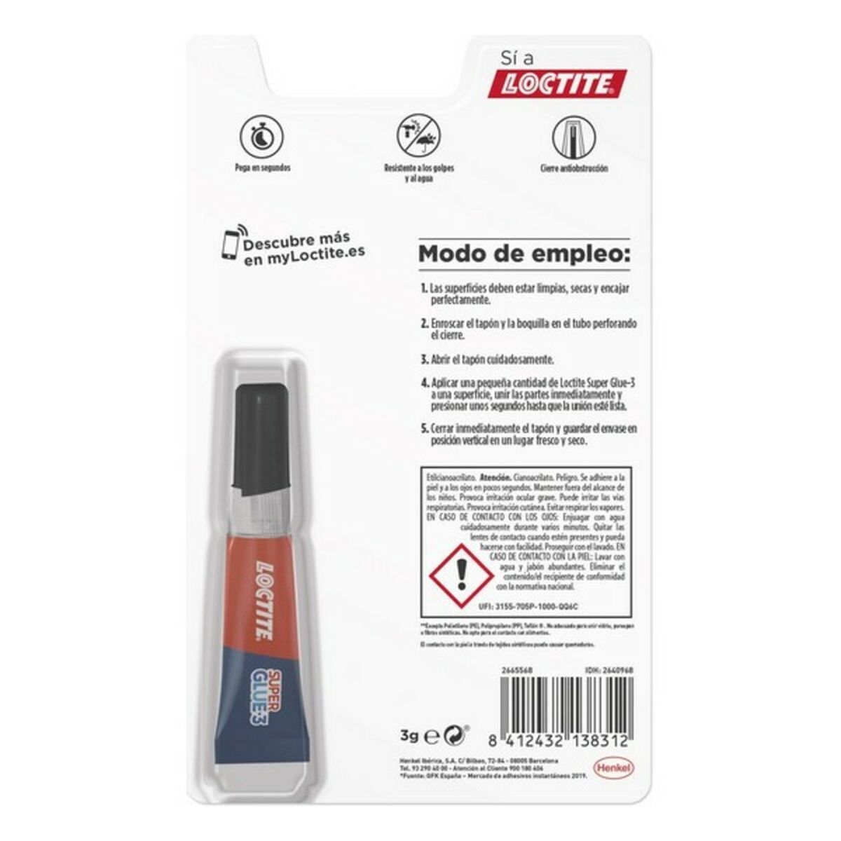 Lepidlo Loctite 767520 100 ml