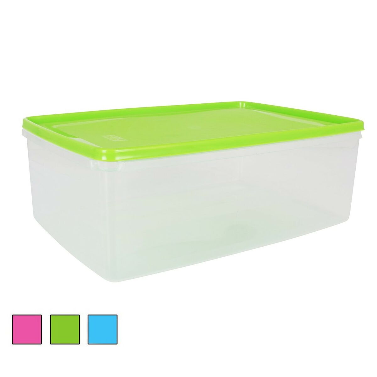 Rectangular Lunchbox with Lid Rectangular 8 L 36 x 24,5 x 13 cm (6 Units)