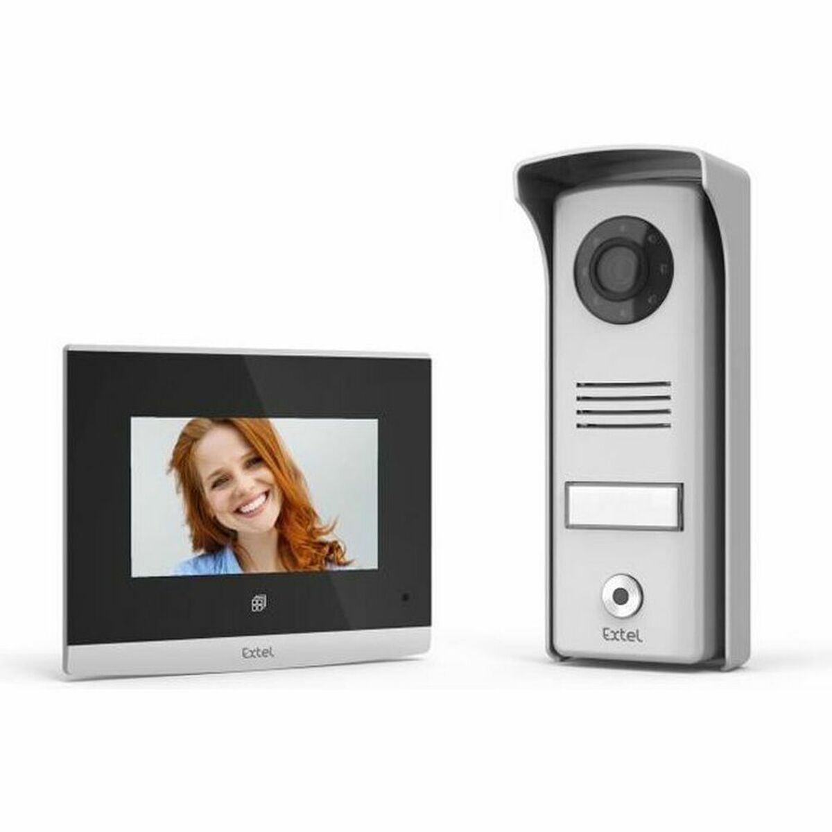 Smart interntelefon med video Extel Compact Grå