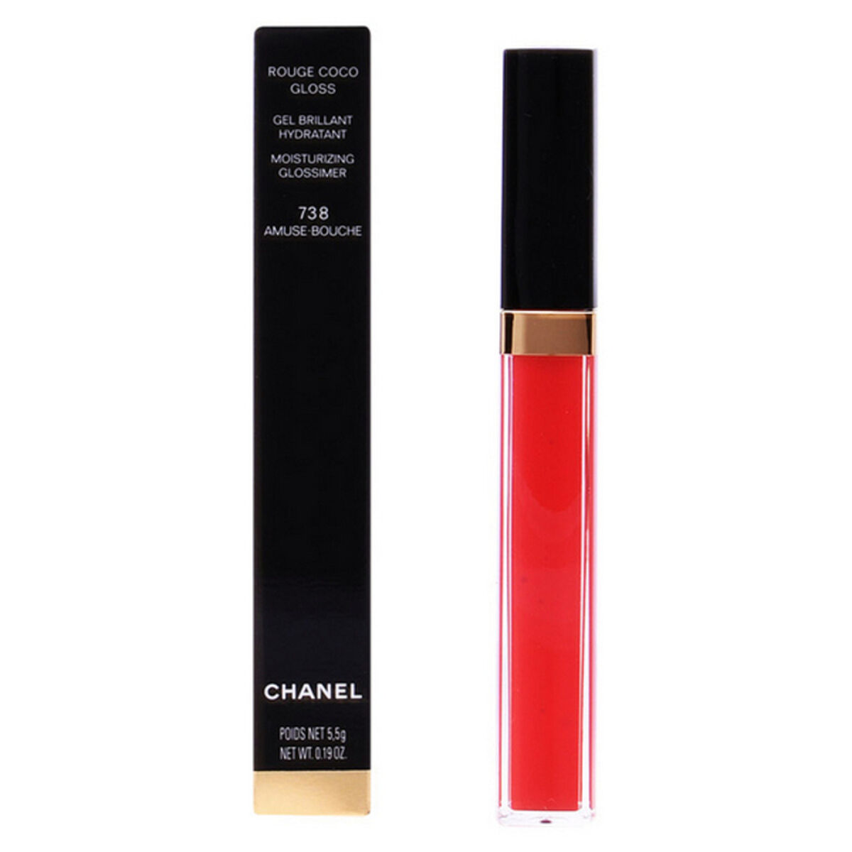 Lip gloss Rouge Coco Chanel