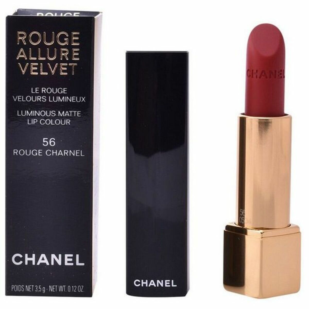 Huulipuna Rouge Allure Velvet Chanel