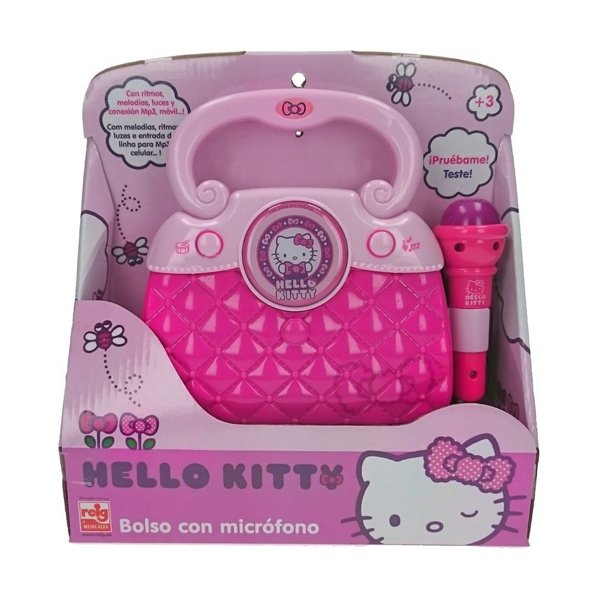 Karaoke Hello Kitty Veske Rosa