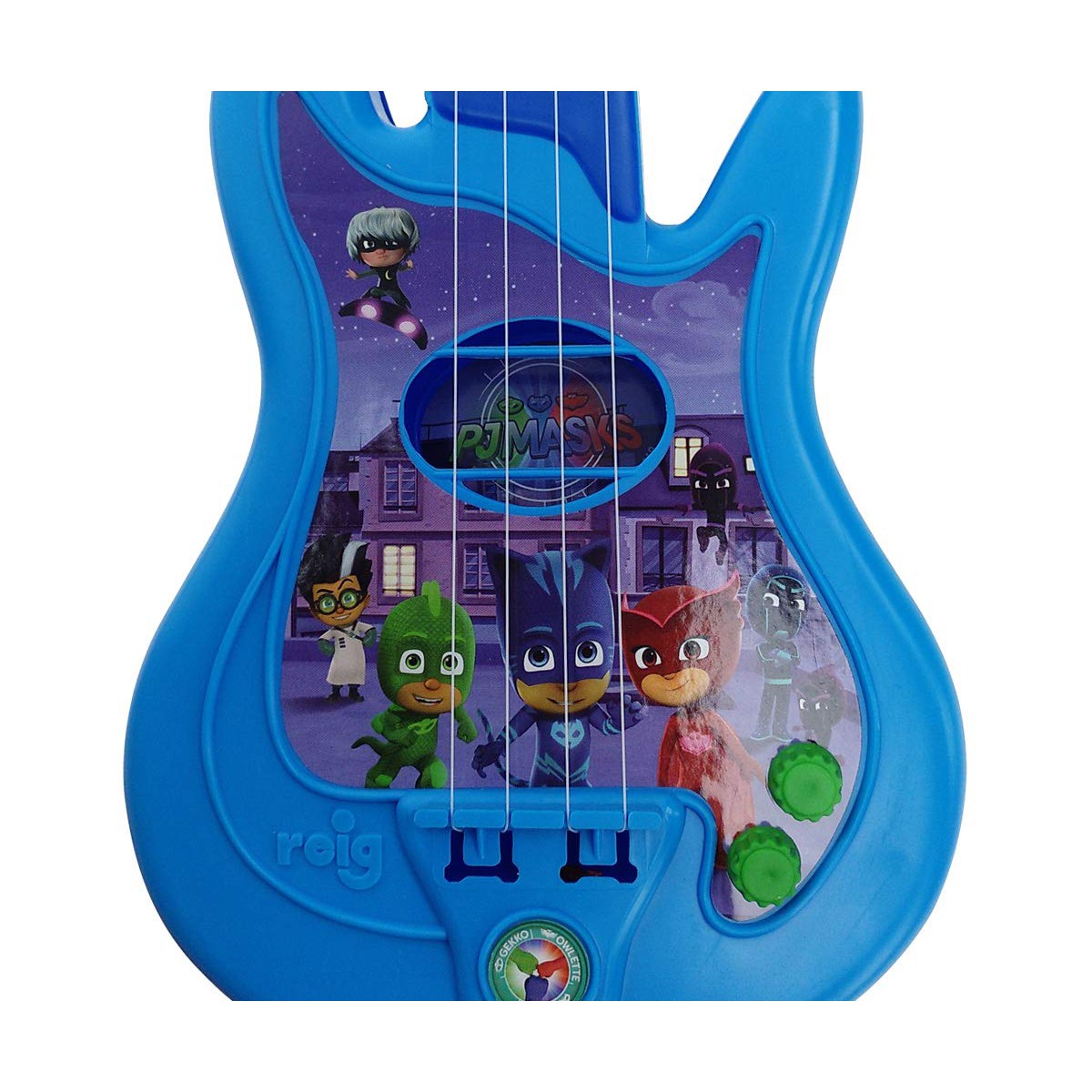 Detská gitara PJ Masks Mikrofón Modrá