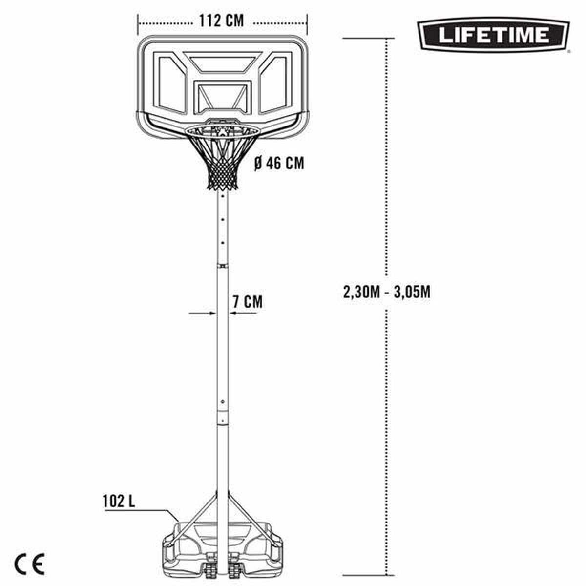Basketballkorb Lifetime