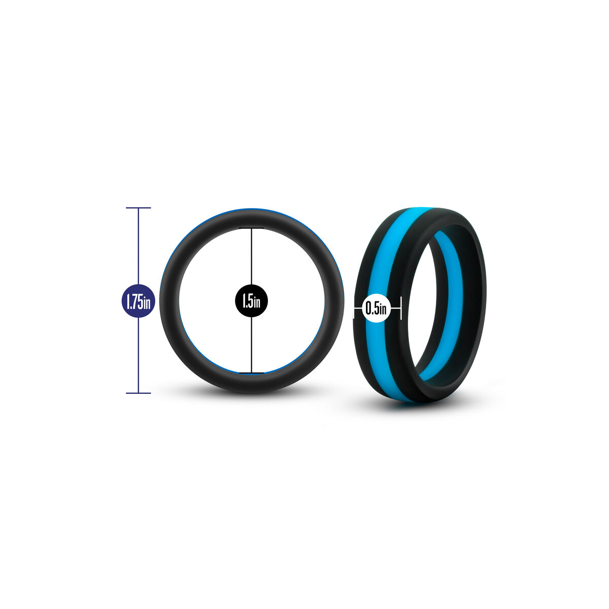 Penisring Blush Performance Blå