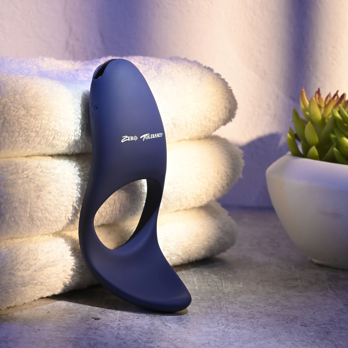 Cock Ring Zero Tolerance Zero Tolerance Blue