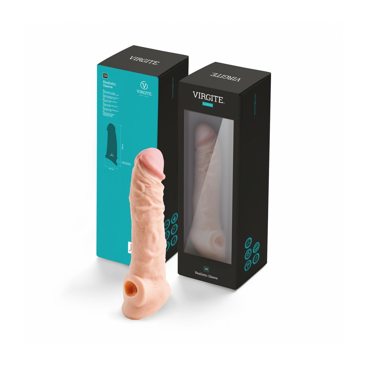 Penis-Hülle Virgite Fleisch
