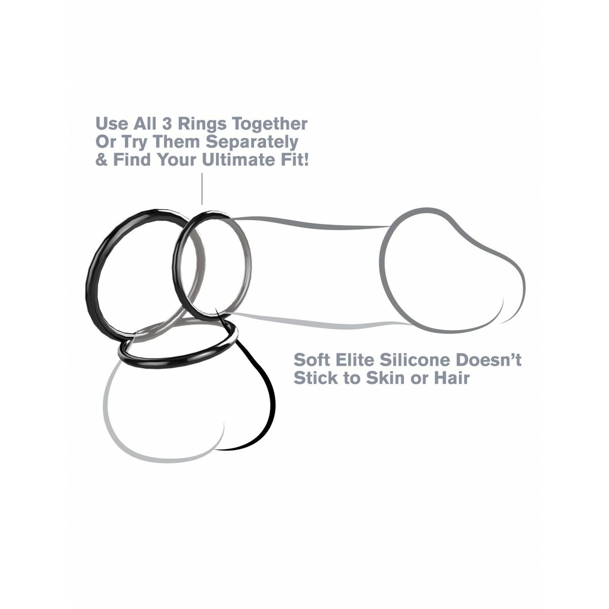 Penisringe Pipedream Sort