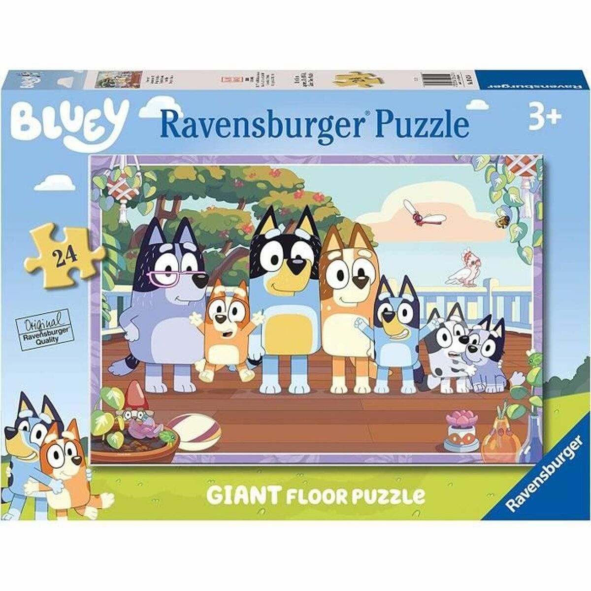 Puslespill Ravensburger Bluey